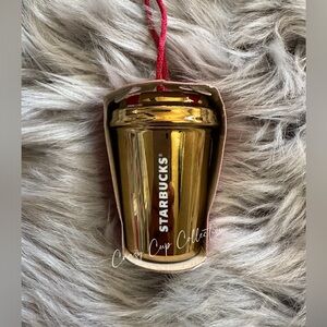 Starbucks Gold Cup Ornament